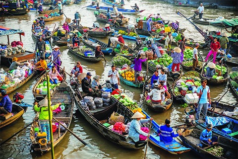 Tien Giang, tourisme fluvial dans le delta du Mékong